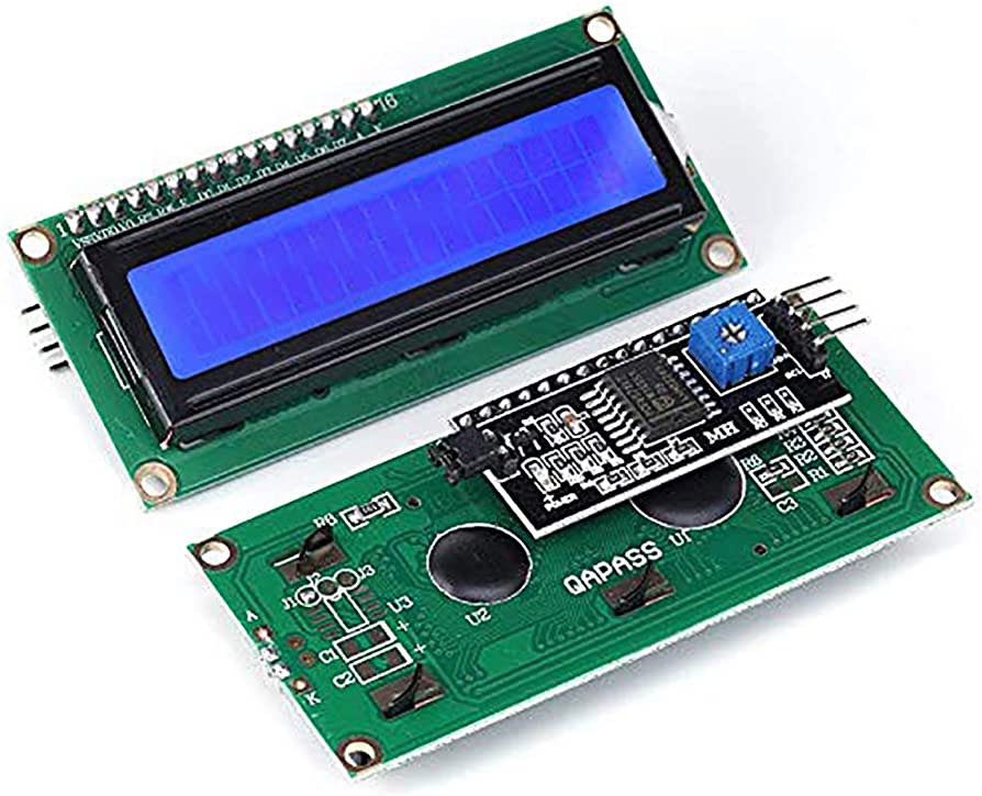 1602 LCD with I2C Serial Interface Adapter