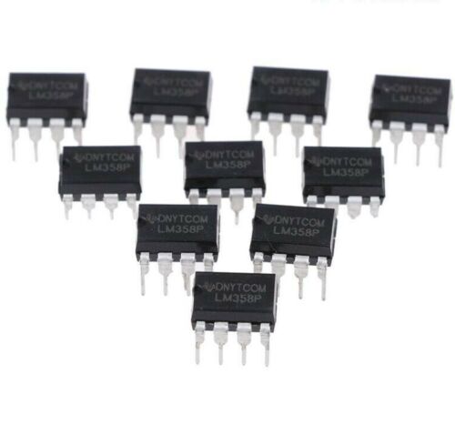 Circuits Intégrés LM358P LM358 DIP8 - Lot De 2 à 10 Pièces - Neuf, Générique - Pour Projets électroniques