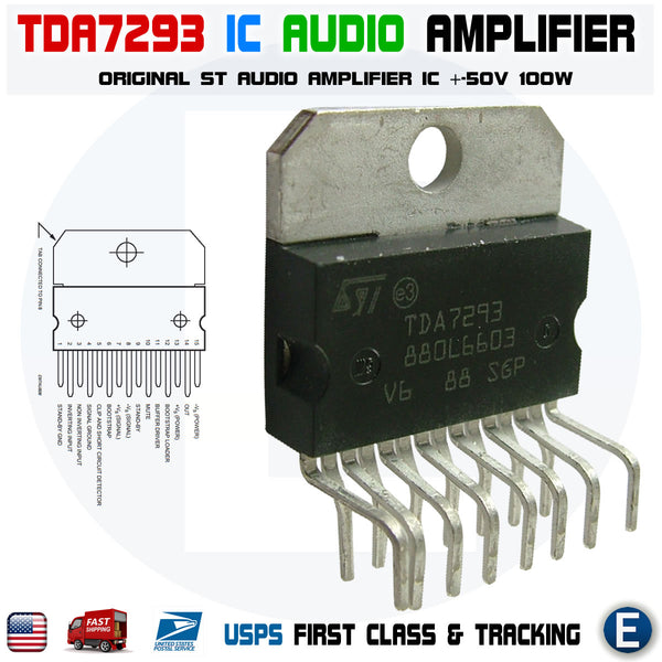 Circuit Intégré TDA7285 - Original ST - Neuf - Pour Amplificateur Audio
