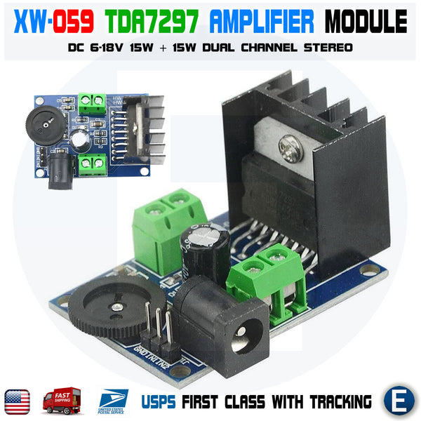 TDA7297 Audio Amplifier Board High Power 2x15W Two Channel