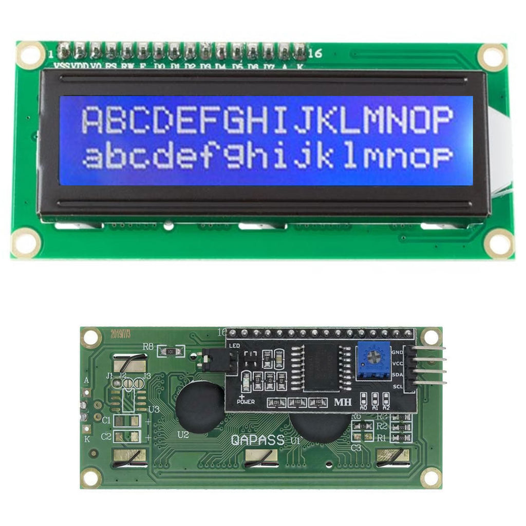 1602 LCD with I2C Serial Interface Adapter