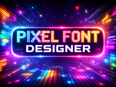 PIXEL FONT DESIGNER