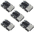 5pcs TP4057 1A 3.7V Lithium Battery Charging Board Type C USB Ultra-Small - eElectronicParts