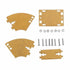 5pcs Transparent Shell Acrylic Case For 128X64 0.96 Inch OLED Display Module - eElectronicParts