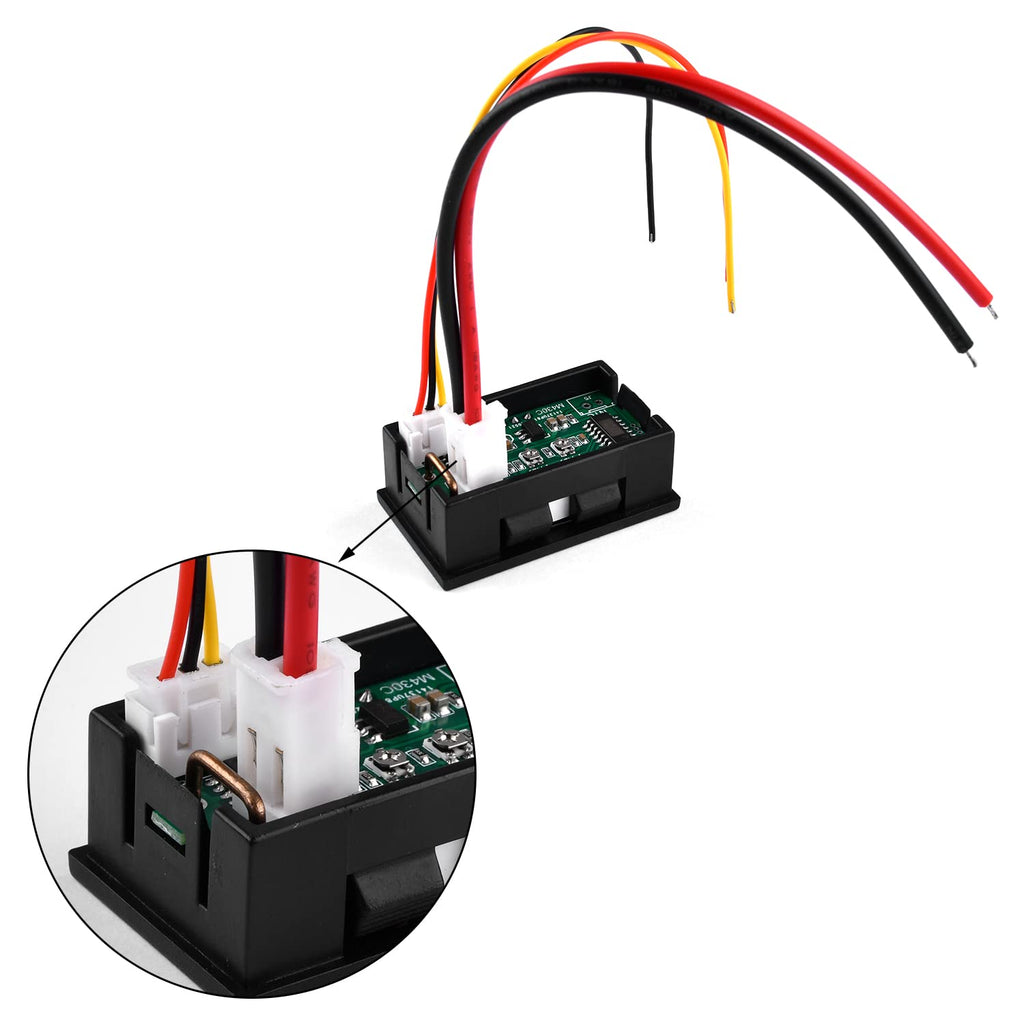 Voltimetro Amperimetro Digital Panel Arduino (10A 100V) - ELECTROART