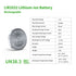 5pcs LIR2032 2032 Bulk 3.6V Rechargeable Button Coin LIR Genuine Lithium Battery - eElectronicParts