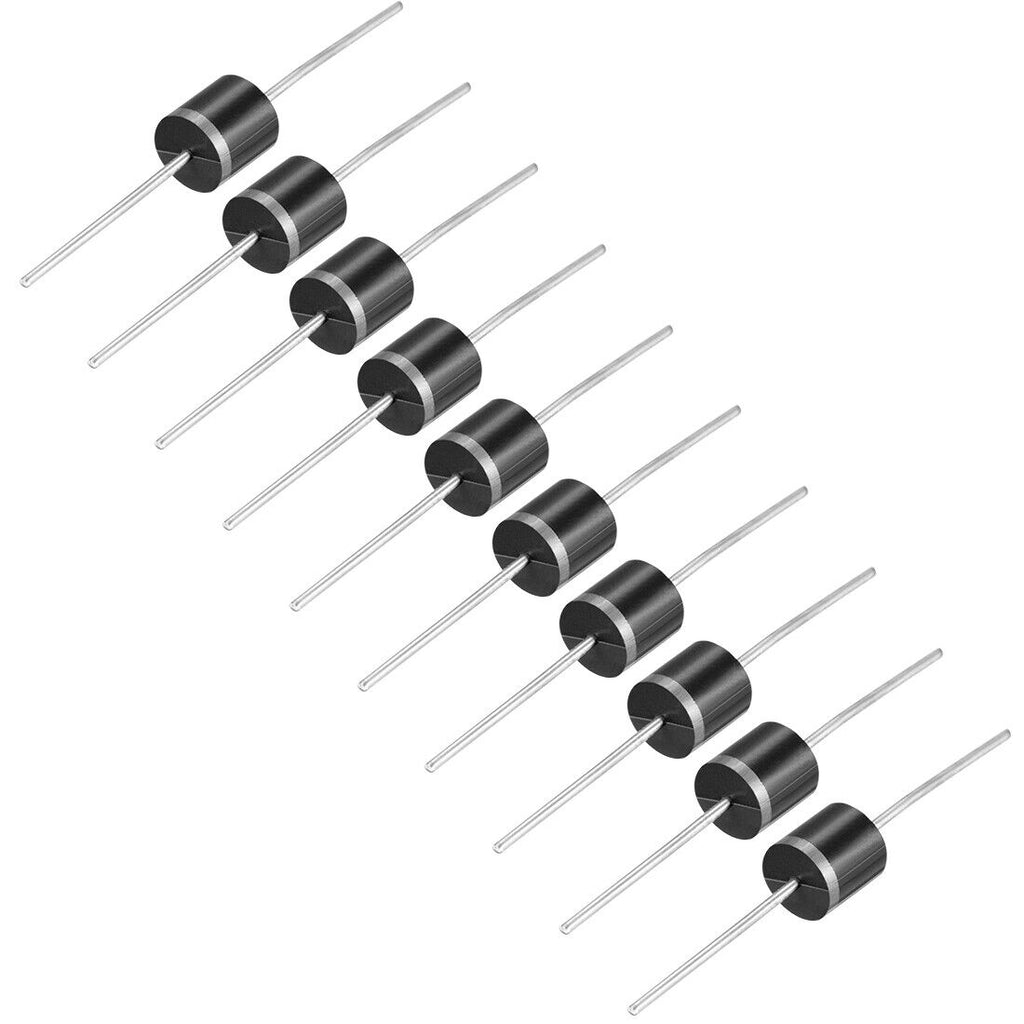 Axialdiode 10A 1000V R-6 MIC Allzweck 20 Stück 20 Stück 10A10 Gleichrichterdiode – 10A 1000V, Axiale R-6 Diode, MIC, Geringer Leckstrom, RoHS Axialdiode 10A 1000V R-6 MIC Allzweck 20 Stück 20 Stück 10A10 Gleichrichterdiode – 10A 1000V, Axiale R-6 Diode, MIC, Geringer Leckstrom, RoHS
