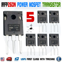 5pcs IRFP260N Power MOSFET IRFP260 N-Channel Transistor 50A 200V TO-247 - eElectronicParts