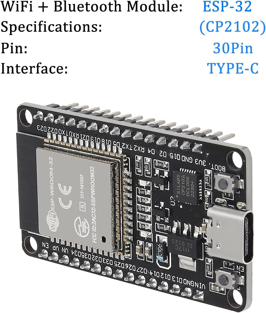 ESP32 Built-in WiFi & Bluetooth Development Board ESP32 Built-in WiFi & Bluetooth Development Board