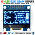 5pcs 1.3" SPI 128X64 LED OLED LCD Display Module for Arduino Blue Color SSH1106 - eElectronicParts