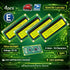 4pcs LCD 1602 Yellow 16x2 HD44780 Character Display Module for Arduino lcd1602 - eElectronicParts