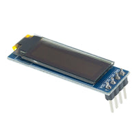 0.91'' 128x32 IIC I2C Yellow OLED Display Module DC3.3V 5V 128*32 for Arduino 0.91