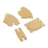 5pcs Transparent Shell Acrylic Case For 128X64 0.96 Inch OLED Display Module - eElectronicParts