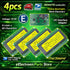 4pcs LCD 2004 Yellow Serial IIC I2C 20x4 LCD2004 Module Display Screen Arduino - eElectronicParts