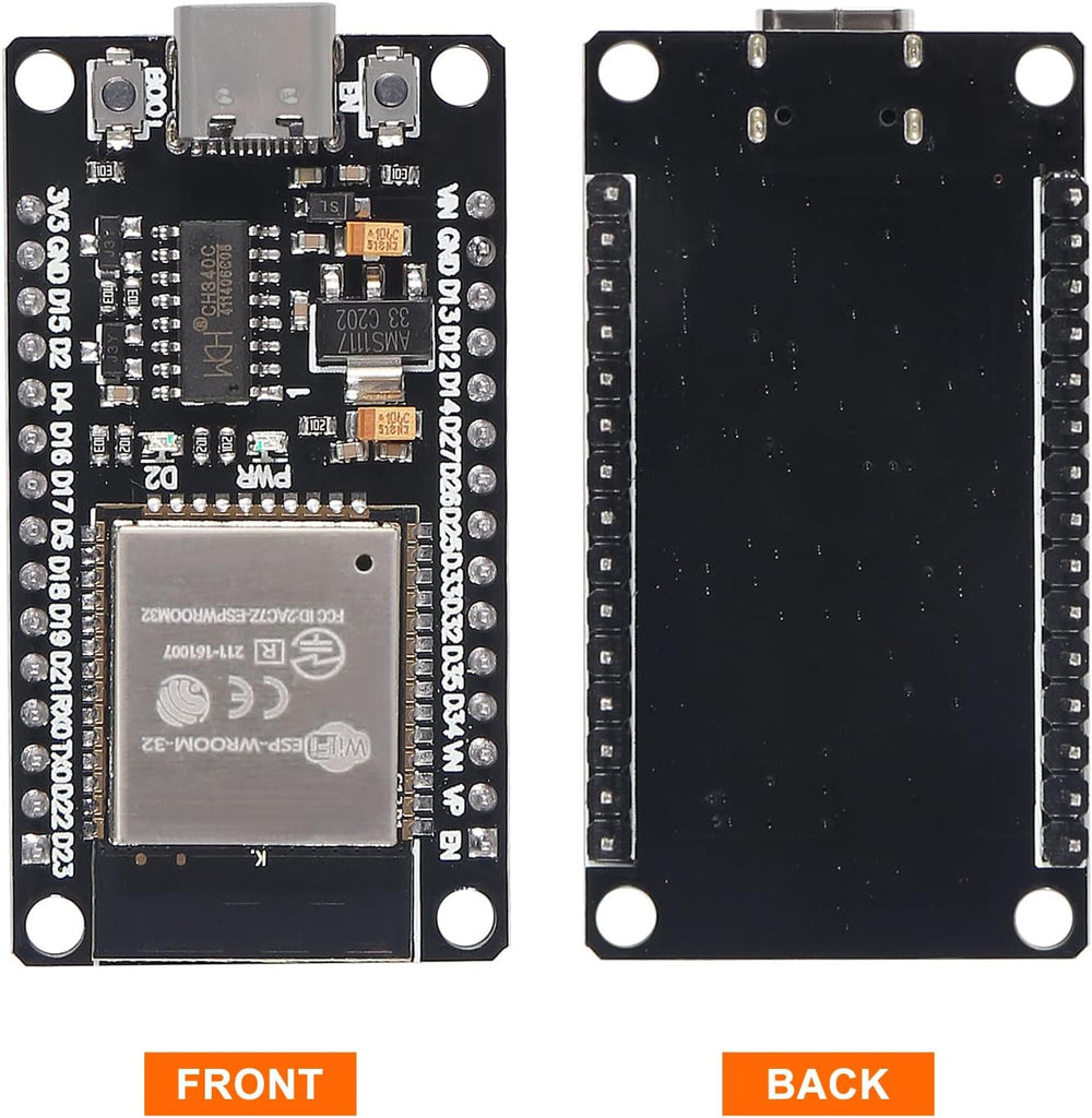 Esp32 Dev Board ESP32 WROOM-32 Development Board 5V USB/Type-C CH340C ...