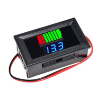 0.56'' LED 12V-60V Waterproof Battery Charge Level Indicator Digital Voltmeter
