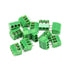 10Pcs KF350 3Pin 3.5mm Pitch PCB Screw Terminal Green Block Connectors 300V/10A