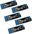 5pcs 0.91'' 128x32 IIC I2C White OLED Display Module DC3.3V 5V 128*32 4 Arduino - eElectronicParts