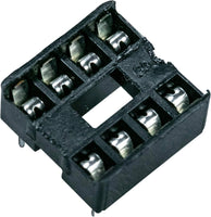 10pcs Dip-8 IC Socket Solder Type Double Row 8PIN DIP Integrated Circuit - eElectronicParts