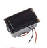 0.56'' LED 12V-60V Waterproof Battery Charge Level Indicator Digital Voltmeter