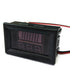 0.56'' LED 12V-60V Waterproof Battery Charge Level Indicator Digital Voltmeter