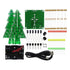 3D Christmas Tree LED DIY Kit 3 color Red/Green/Yellow Circuit Xmas Lights