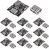 10pcs High-precision 5V2A charge-discharge integrated module Type-C 4.2V battery - eElectronicParts