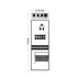 5pcs 0.91'' 128x32 IIC I2C White OLED Display Module DC3.3V 5V 128*32 4 Arduino - eElectronicParts