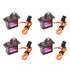 4pcs MG90S Micro Metal Gear 9g Servo RC Airplane Boat 360 degrees upgraded SG90 - eElectronicParts