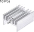 25pcs TO-220 Silver Aluminum Cooling Heat Sink Heatsink Transistor Radiator needle - eElectronicParts