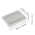 400-Tie Points Solderless PCB Breadboard Kit + 140PCS Jumper Wire Kit U Shape - eElectronicParts
