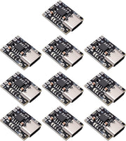 10pcs TP4057 1A 3.7V Lithium Battery Charging Board Type C USB Ultra-Small - eElectronicParts