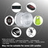 5pcs LIR2032 2032 Bulk 3.6V Rechargeable Button Coin LIR Genuine Lithium Battery - eElectronicParts