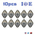 10pcs 2N3055 NPN AF Amp Audio Power Transistor 15A/60V Bipolar TO-3 Amp Audio - eElectronicParts