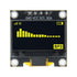 5pcs 0.96" yellow color I2C IIC 128X64 LED OLED LCD Display module for Arduino - eElectronicParts