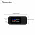 KWS-MX18L 10 in 1 Digital USB Tester Current Voltage Meter Charger Voltmeter
