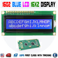 2pcs 1602 BLUE LCD 16x2 HD44780 Character Display Module For Arduino lcd1602 - eElectronicParts