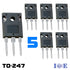 5pcs IRFP460 IRF460 Power MOSFET N-Channel Transistor IRFP460n 20A 500V TO-247 - eElectronicParts
