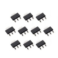 10pcs AMS1117 5V AMS1117-5.0V 1A SOT-223 Linear Post Voltage Regulator