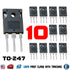 10pcs TIP147 ST Power Bipolar Transistor PNP 10A 100V TO-247 Darlington - eElectronicParts