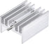 25pcs TO-220 Silver Aluminum Cooling Heat Sink Heatsink Transistor Radiator needle - eElectronicParts