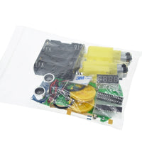 D2-4 Intelligent Ranging Smart Robot Car DIY Kit Ultrasonic Sensor STC15W408AS