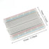 Mini Transparent Clear Solderless Breadboard 400 Tie-points for Arduino - eElectronicParts
