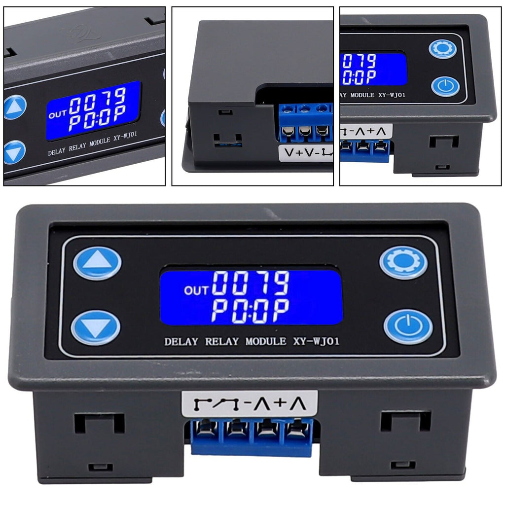 Digital Time Delay Relay Module Control Switch Timing Trigger DC 12V L ...