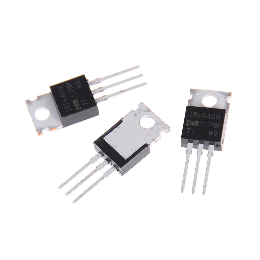 PKG of 10) IRF610 N-Channel Power MOSFET, 3.3A, 200V, Intersil, TO-220 - electronics PKG of 10) IRF610 N-Channel Power MOSFET, 3.3A, 200V, Intersil, TO-220 - electronics
