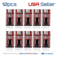 10pcs FT232RL 3.3V 5.5V FTDI USB to TTL Serial Adapter Module for Arduino C Type - eElectronicParts