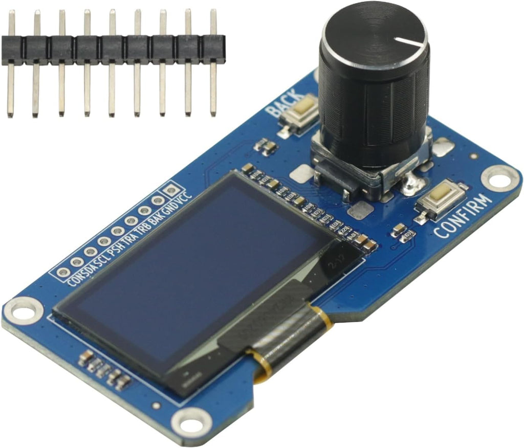 Digital Encoder Display 1.3 inch White OLED Display Screen Combined with EC11 Rotary Encoder M ...