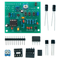 Multi-Channel NE555 Waveform Generator Module Sine Triangle Square Wave DIY kit