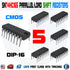 5PCS SN74HC165N 74HC165 8-Bit Parallel-Load Shift Registers IC