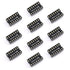 100PCS 14 Pin DIP14 Sockets Adaptor Solder Type IC Connector Pitch 2.54mm/ 0.1'' - eElectronicParts